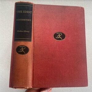 The Idiot by Fyodor Dostoyvsky Vintage 1935 Illustrated Hardcover Book